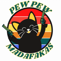 Funny Cat With Guns